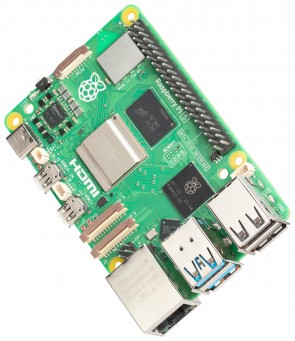 Raspberry Pi5 Model B (2.4Ghz, 4GB Ram, Power-Button, BT5)