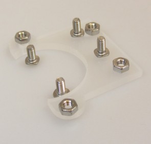 MakerBeam Stepper bracket flat