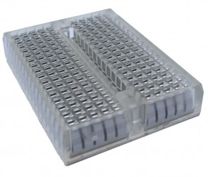 Lochraster-Steckplatine / Breadboard-170 / Transparent