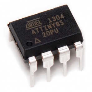 ATMEL AVR 8 Pin 20MHz 8K 4A/D - ATtiny85