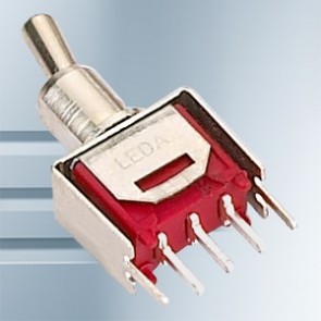 Kippschalter ON/ON 3+2Pin