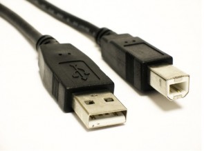 HiSpeed USB Kabel 2.0 A-B/100CM Schwarz