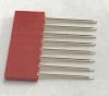 Arduino Stackable Header - 8Pin Red