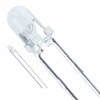 LED White 3mm / Transparent Case
